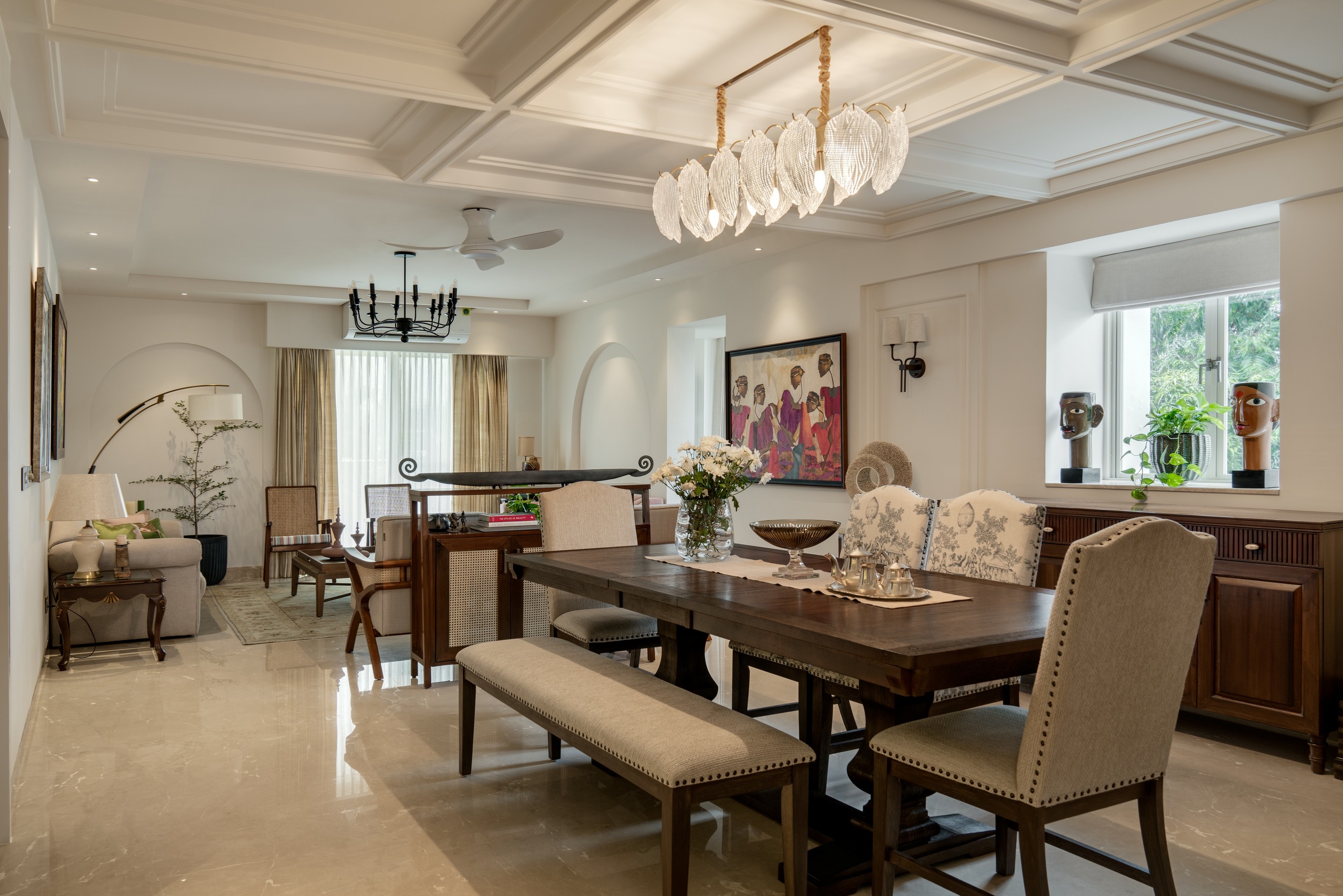Binny Crescent Apartments — interior design, Benson Town, Bengaluru, photo 3