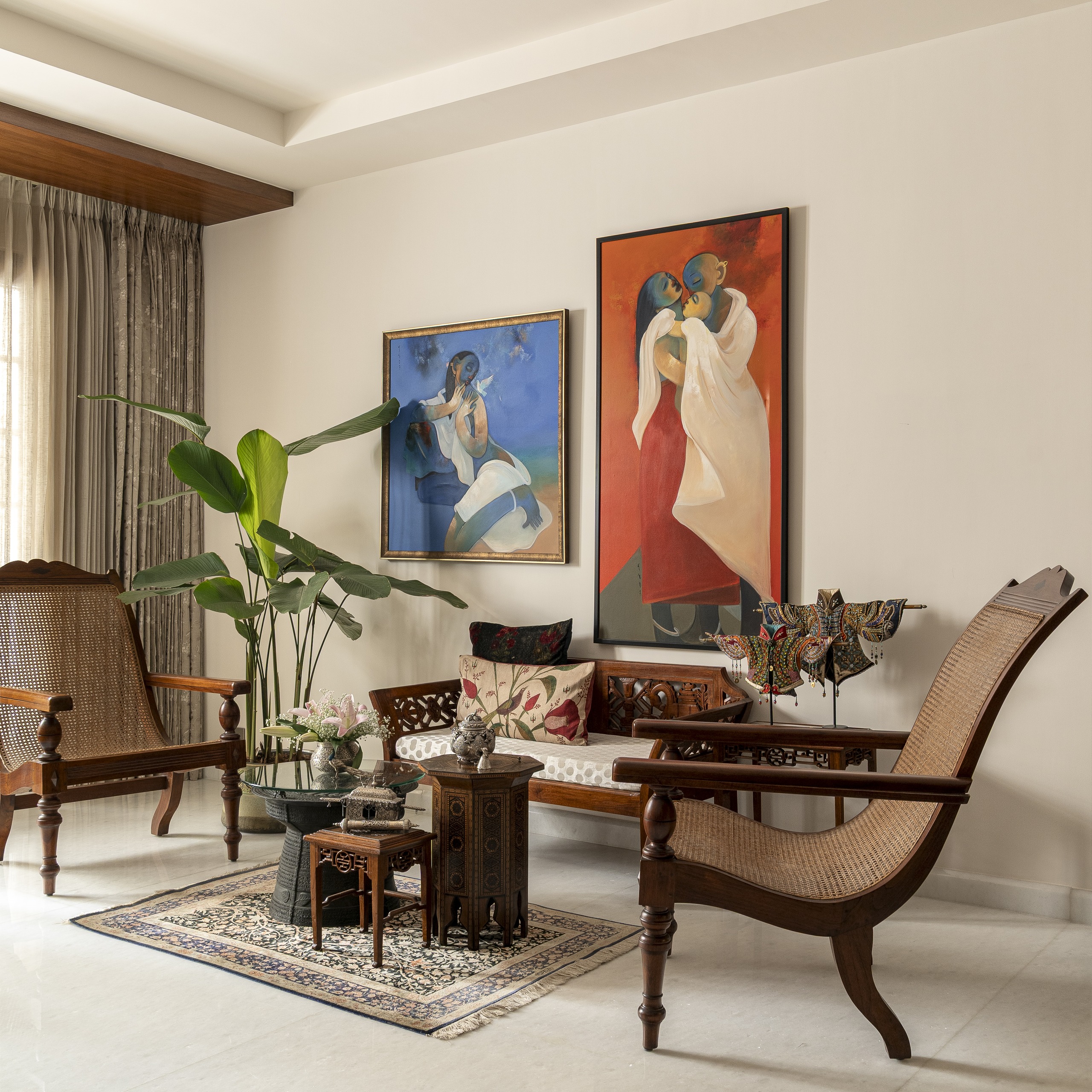Embassy Eros — interior design project in Halasuru, Bengaluru by Construction Associates