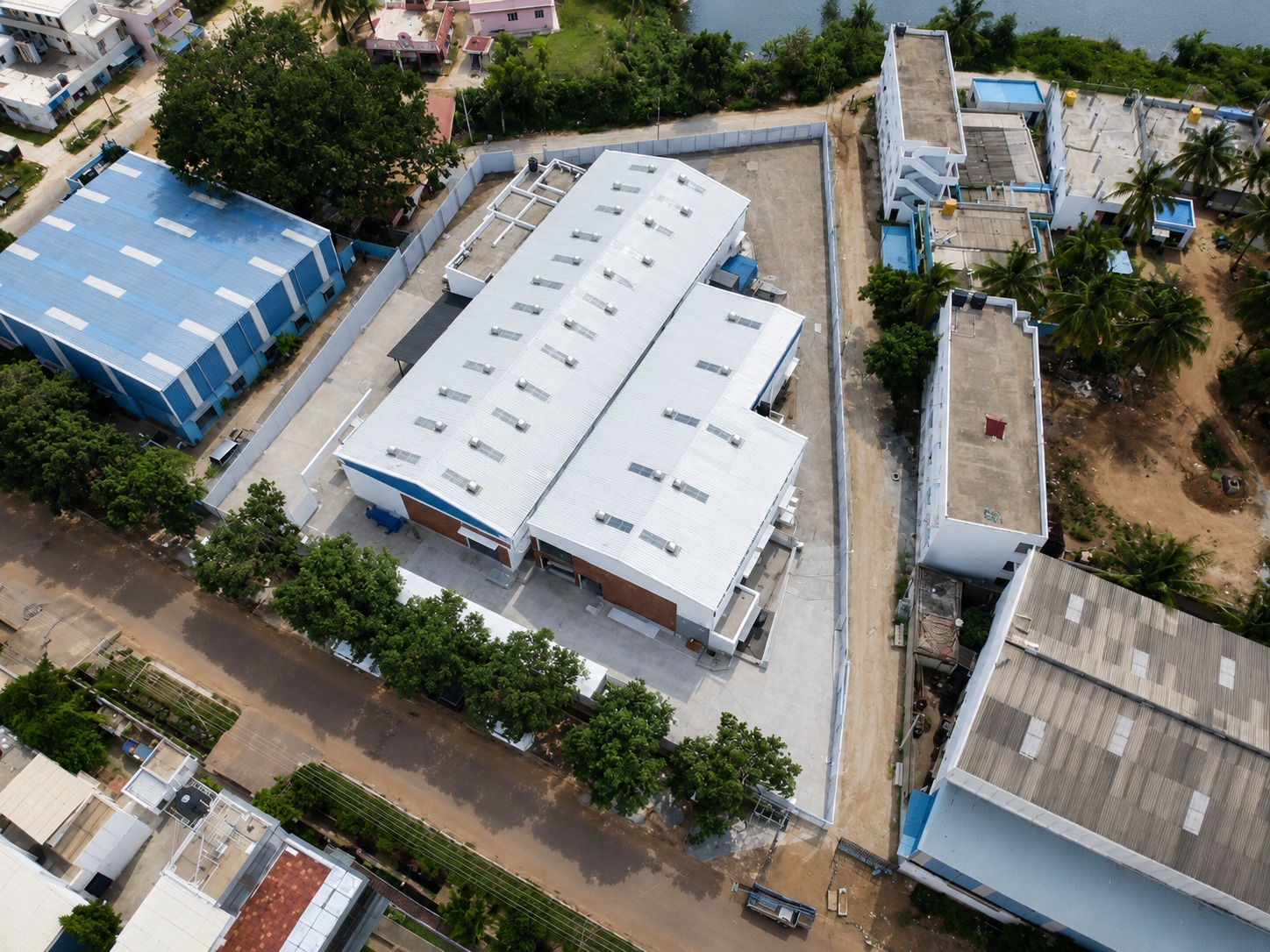 JJ Glastronics Factory — construction project in Jigani, Bengaluru by Construction Associates
