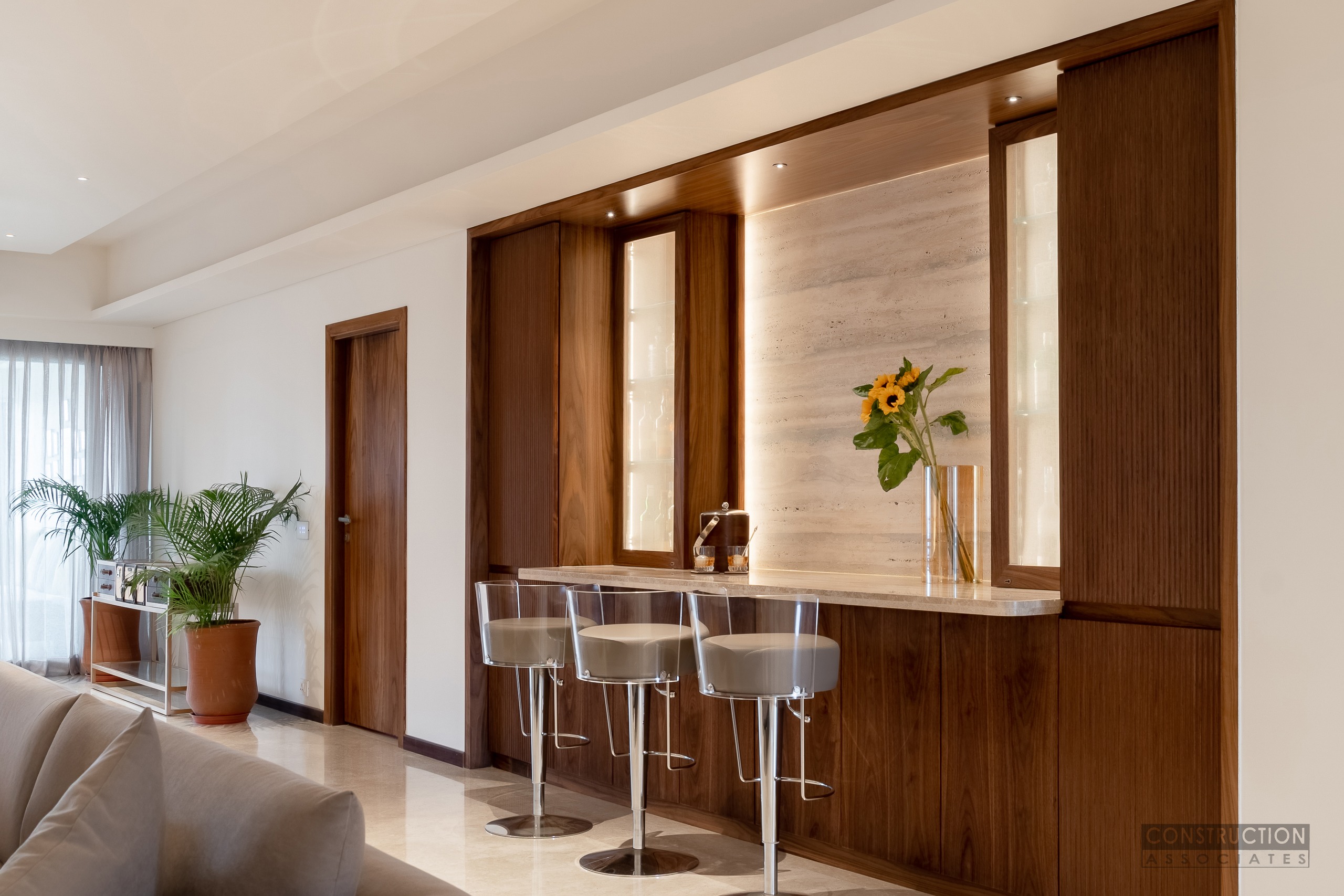 Miraya Rose — interior design project in Whitefield, Bengaluru by Construction Associates