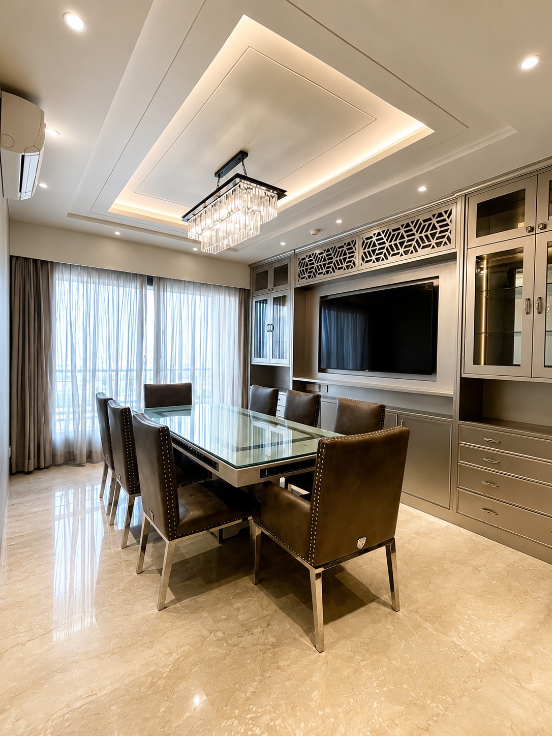 Pebble Bay Apartments — interior design project in Dollars Colony, Bengaluru by Construction Associates