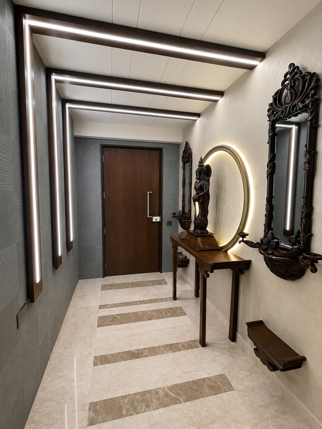 Pebble Bay Apartments — interior design, Dollars Colony, Bengaluru, photo 2