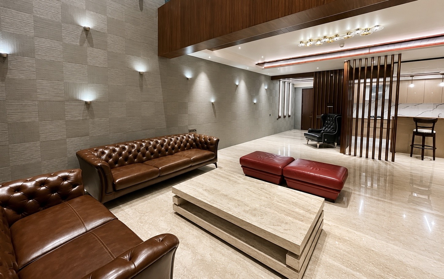 Pebble Bay Apartments — interior design, Dollars Colony, Bengaluru, photo 3