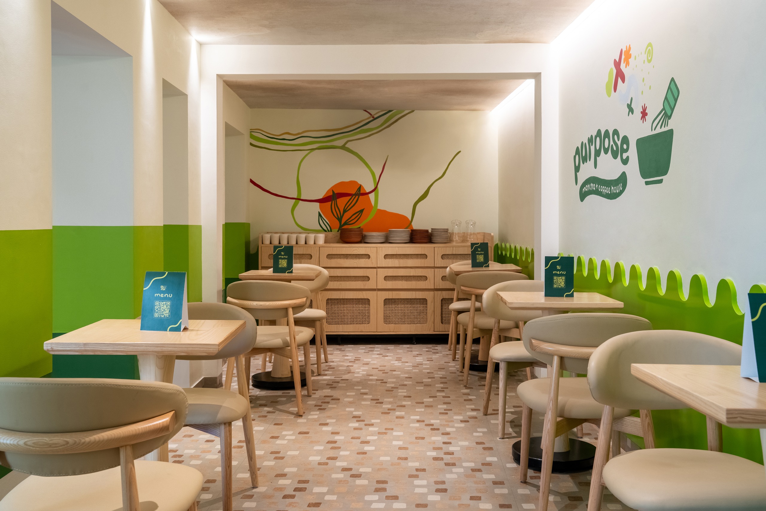 Purpose Matcha Cafe — interior design, Bengaluru, Bengaluru, photo 9